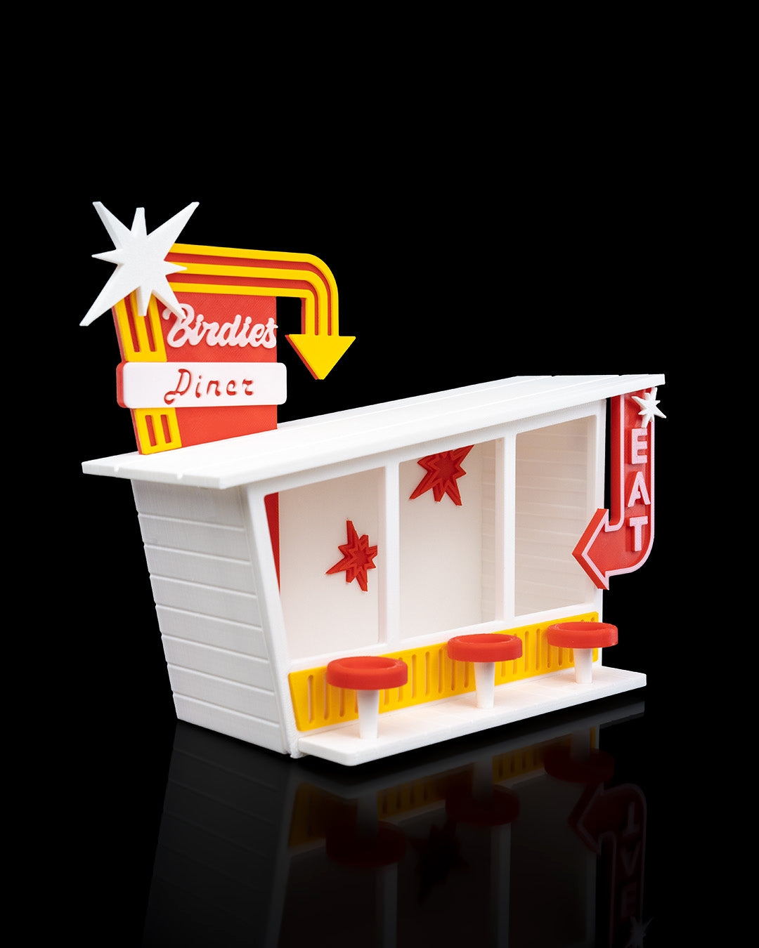 π¦ Birdie's Diner 3D-Printed Bird Feeder β Fun, Unique Design for Backyard Birds β Easy to Hang & Fill! πΏ