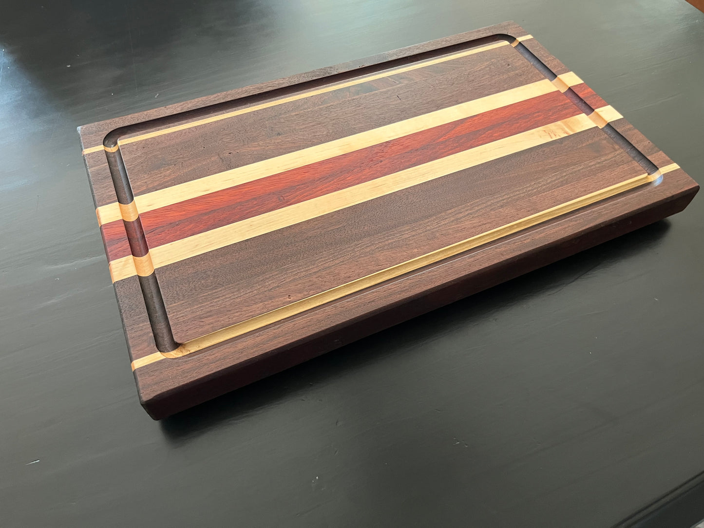 12" x 19" Side Grain Cutting Board - Approximately 1.5" thick - Perfect bosses gift or house warming gift - Made in the USA