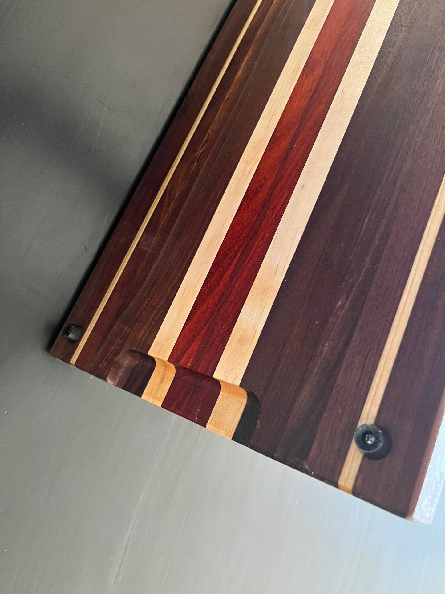 12" x 19" Side Grain Cutting Board - Approximately 1.5" thick - Perfect bosses gift or house warming gift - Made in the USA