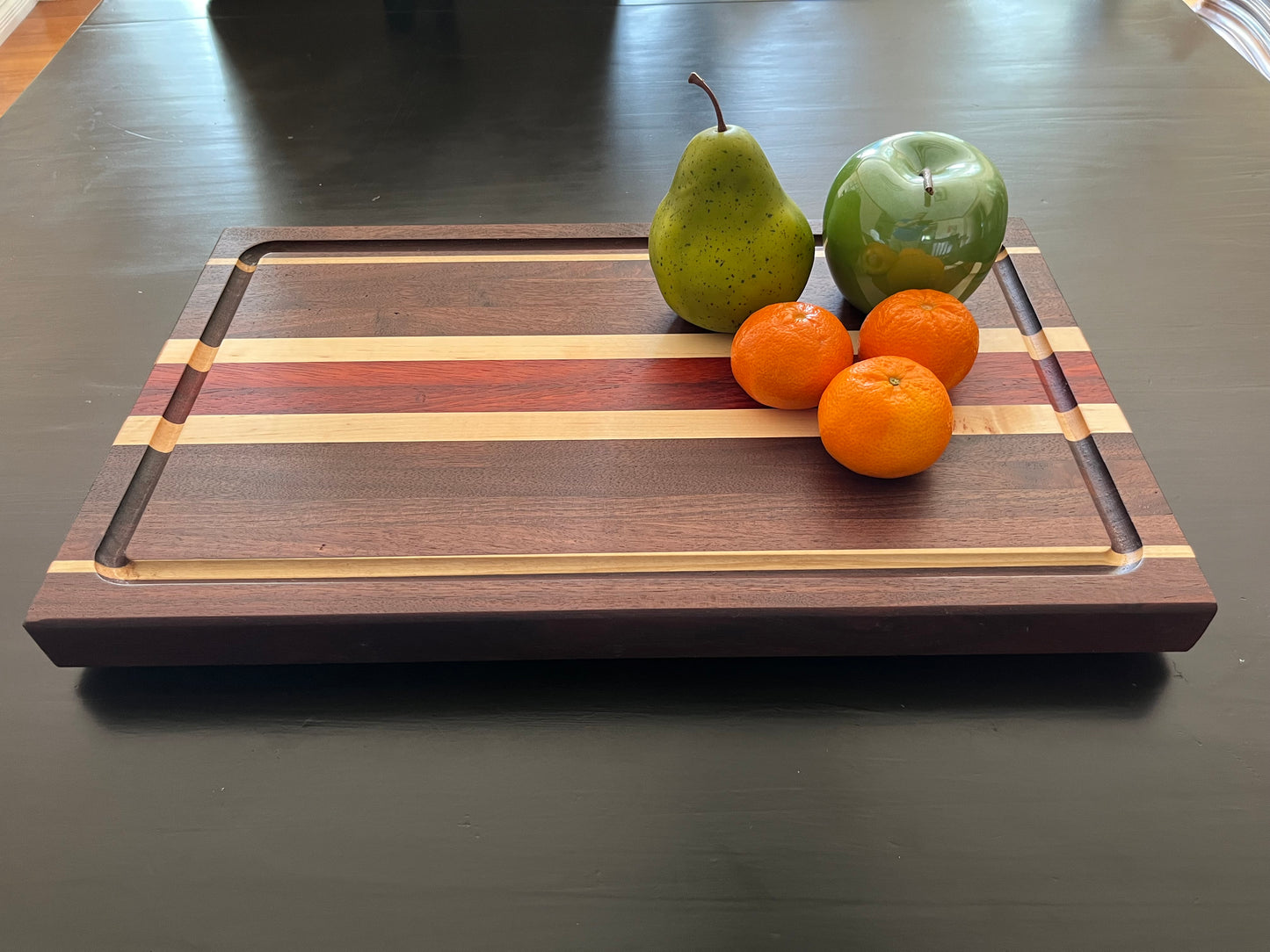 12" x 19" Side Grain Cutting Board - Approximately 1.5" thick - Perfect bosses gift or house warming gift - Made in the USA