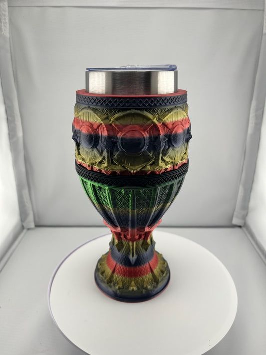π The Chivalry Thirst Quencher Goblet β 12oz Stainless Steel Insert β Fit for Kings, Queens, & Knights β Keeps Drinks Cold! βοΈπ°