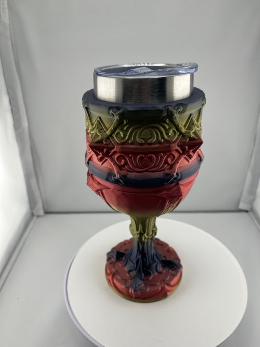 π The Noble Goblet β 12oz Stainless Steel Insert β Fit for Kings & Queens β Keeps Drinks Cold! βοΈπ° v2
