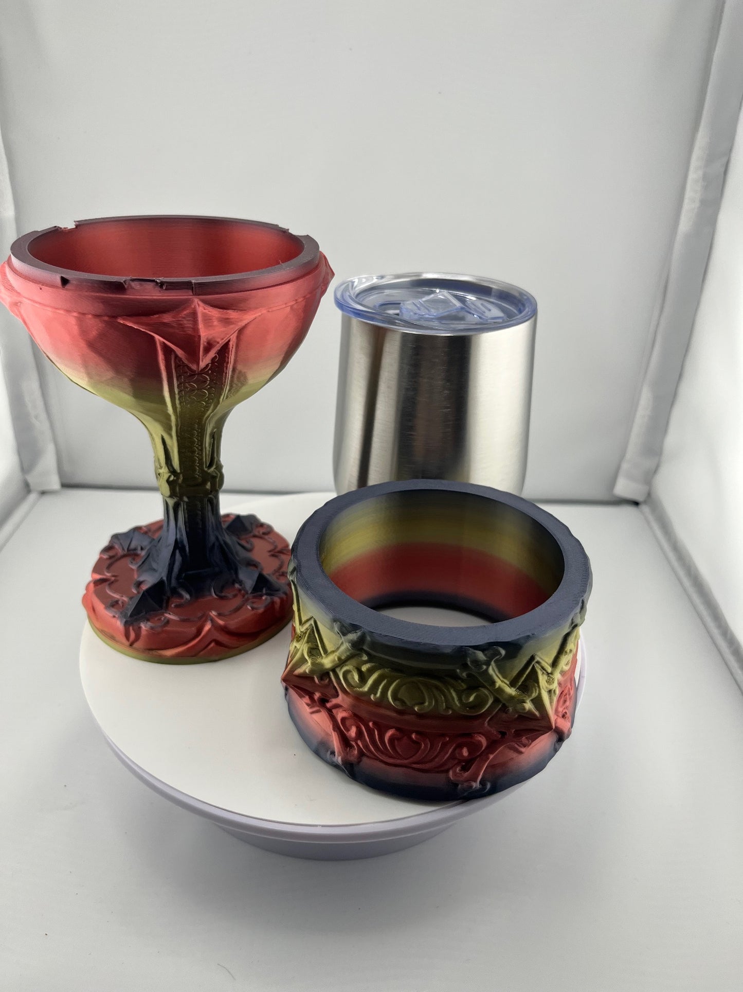 π The Noble Goblet β 12oz Stainless Steel Insert β Fit for Kings & Queens β Keeps Drinks Cold! βοΈπ° v2