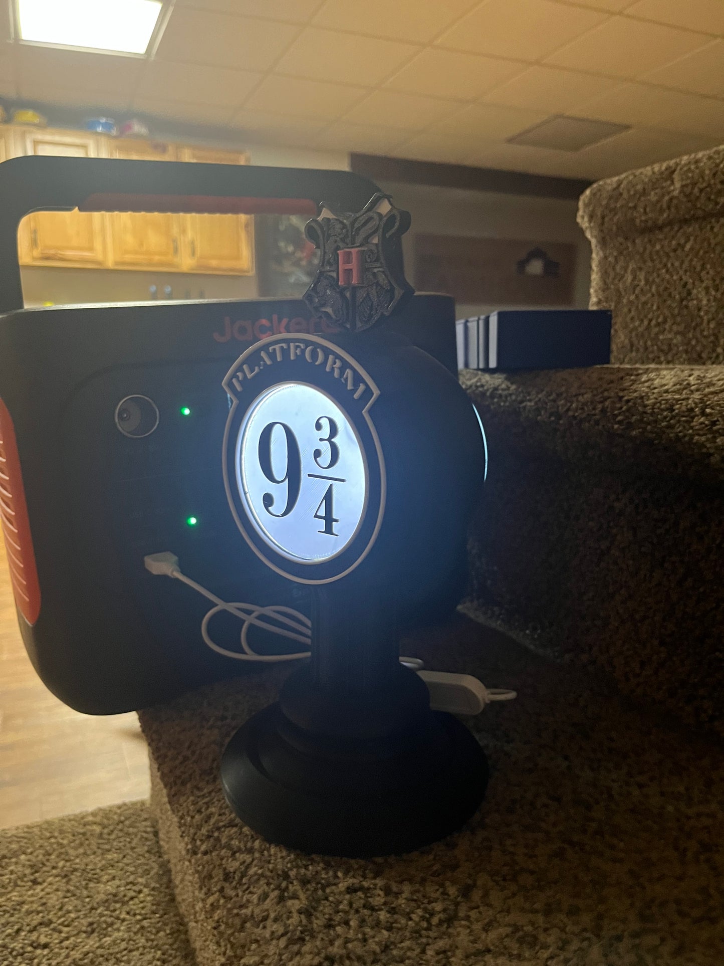 Lighted Super Harry Potter 9 3/4 Train Stop – 9" tall - Advertising - Collectible
