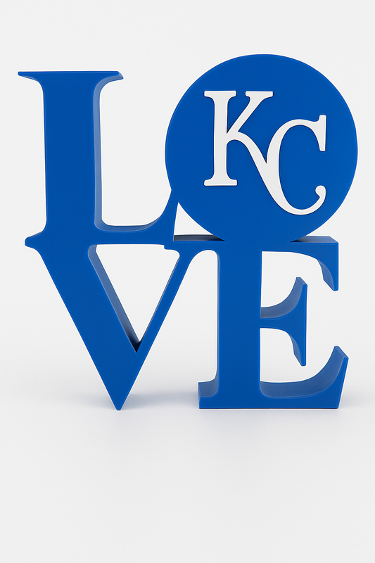 ❤️ Kansas City Royals "LOVE" Sign❤️ - Perfect gift for Father's Day!!!