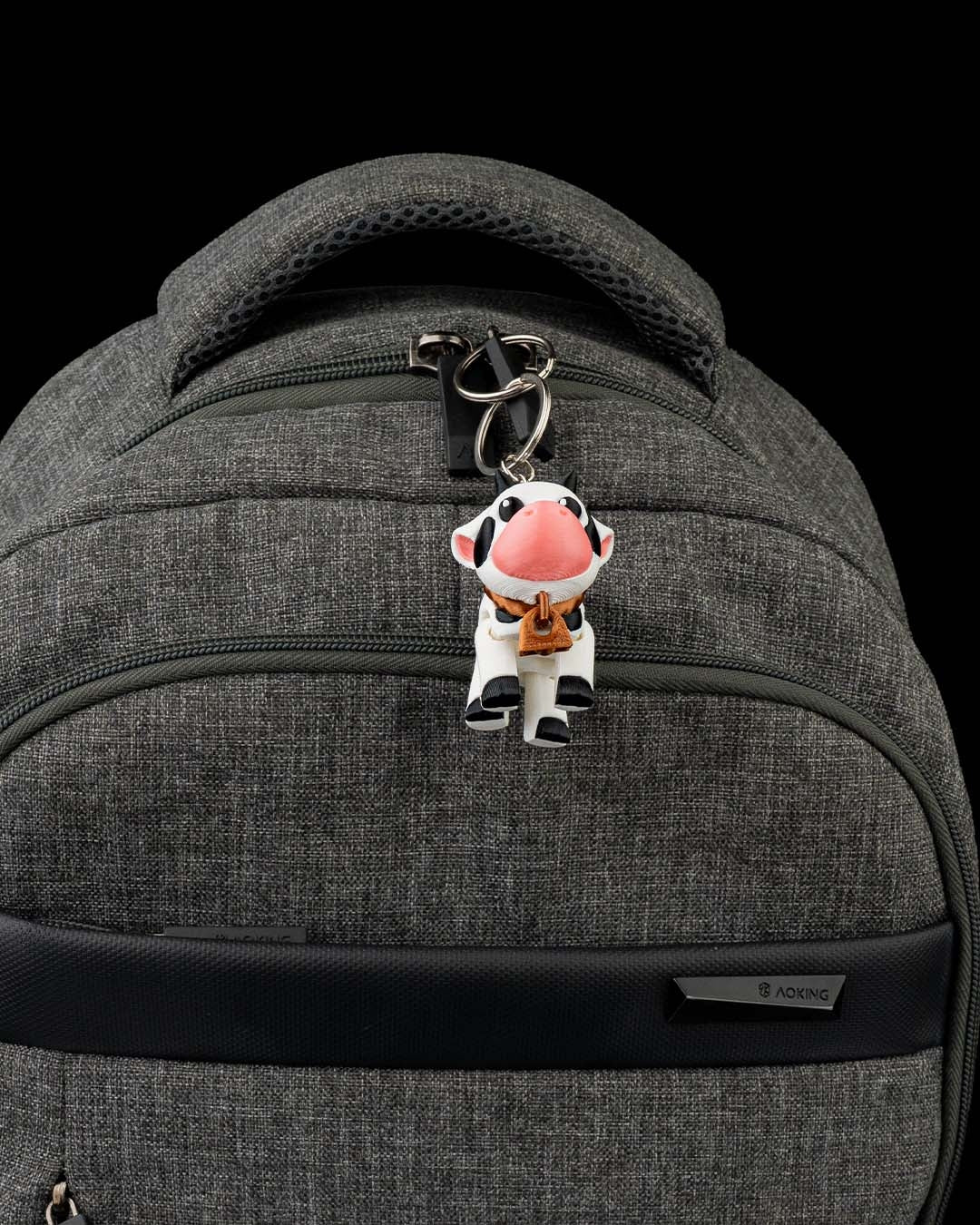 Daisy the Cow Keychain – 3D Printed Articulated Accessory