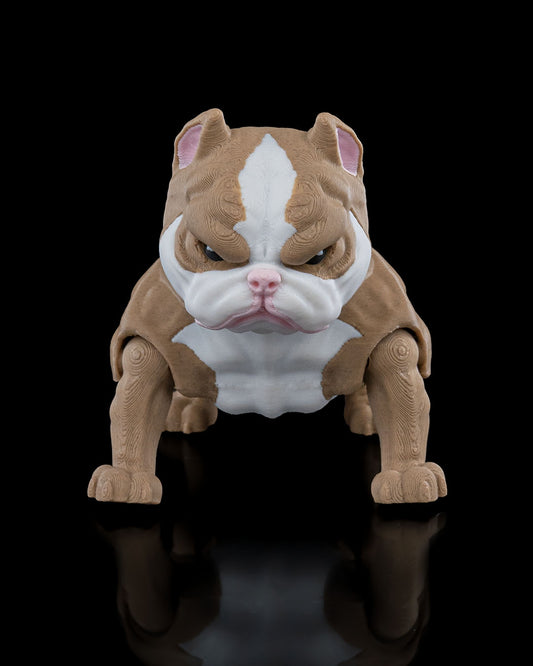 American Bully 3D Printed Keychain
