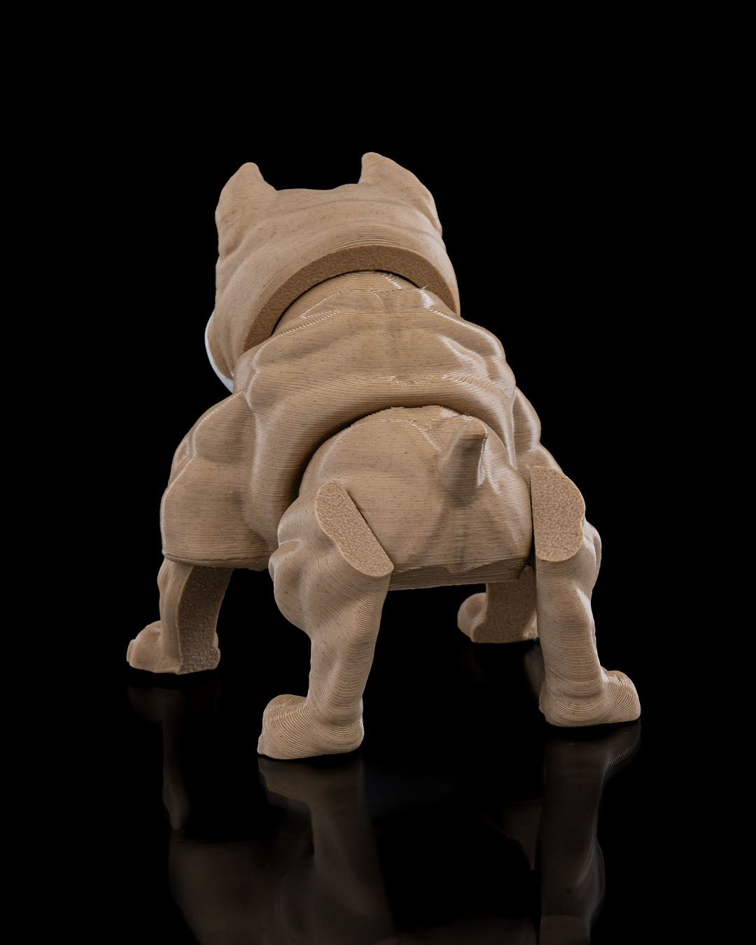 American Bull Dog (Bully) 3D Printed Keychain
