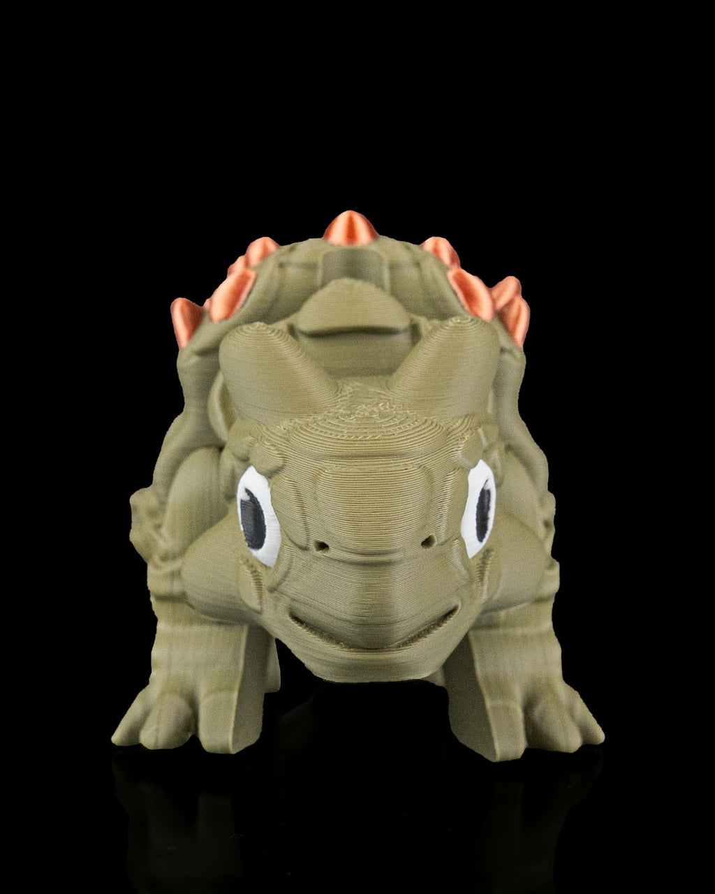 Ankylosaurus Flexi Dinosaur – Articulated 3D Printed Display Figure