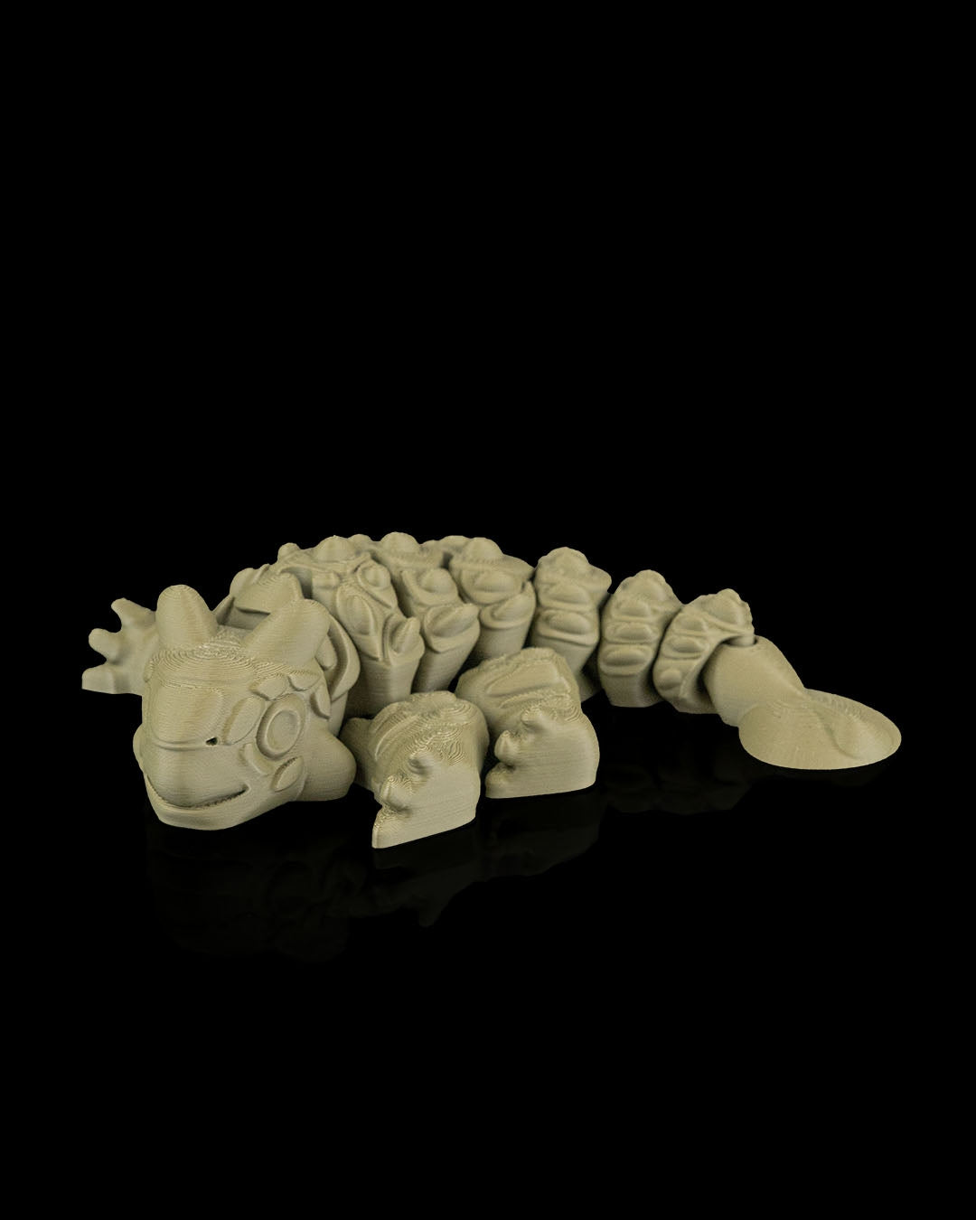 Ankylosaurus Flexi Dinosaur – Articulated 3D Printed Display Figure