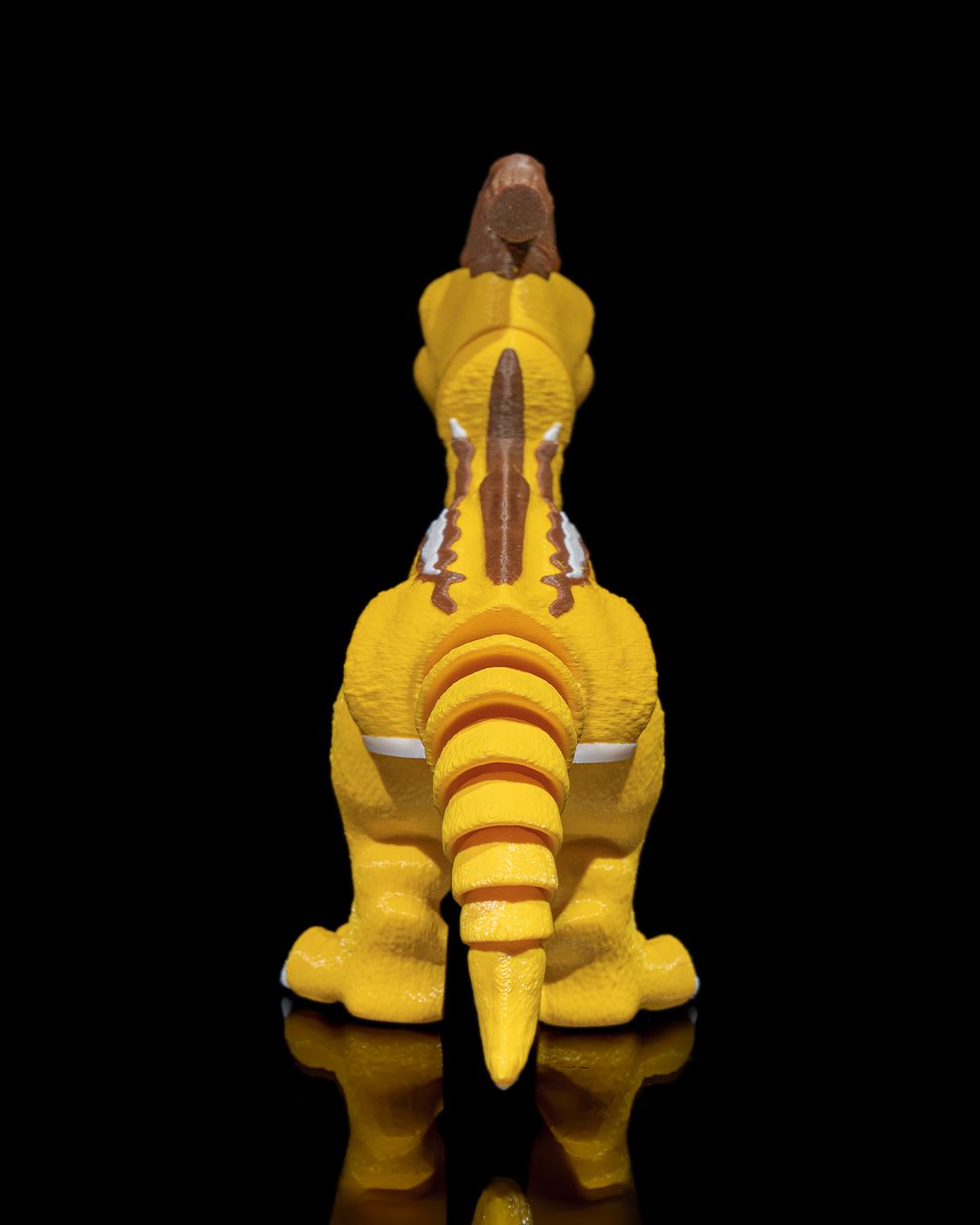 Articulated Parasaurolophus – 3D Printed Display Figure
