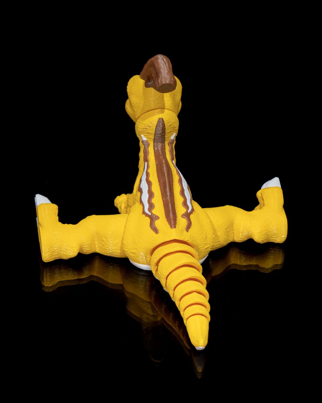 Articulated Parasaurolophus – 3D Printed Display Figure