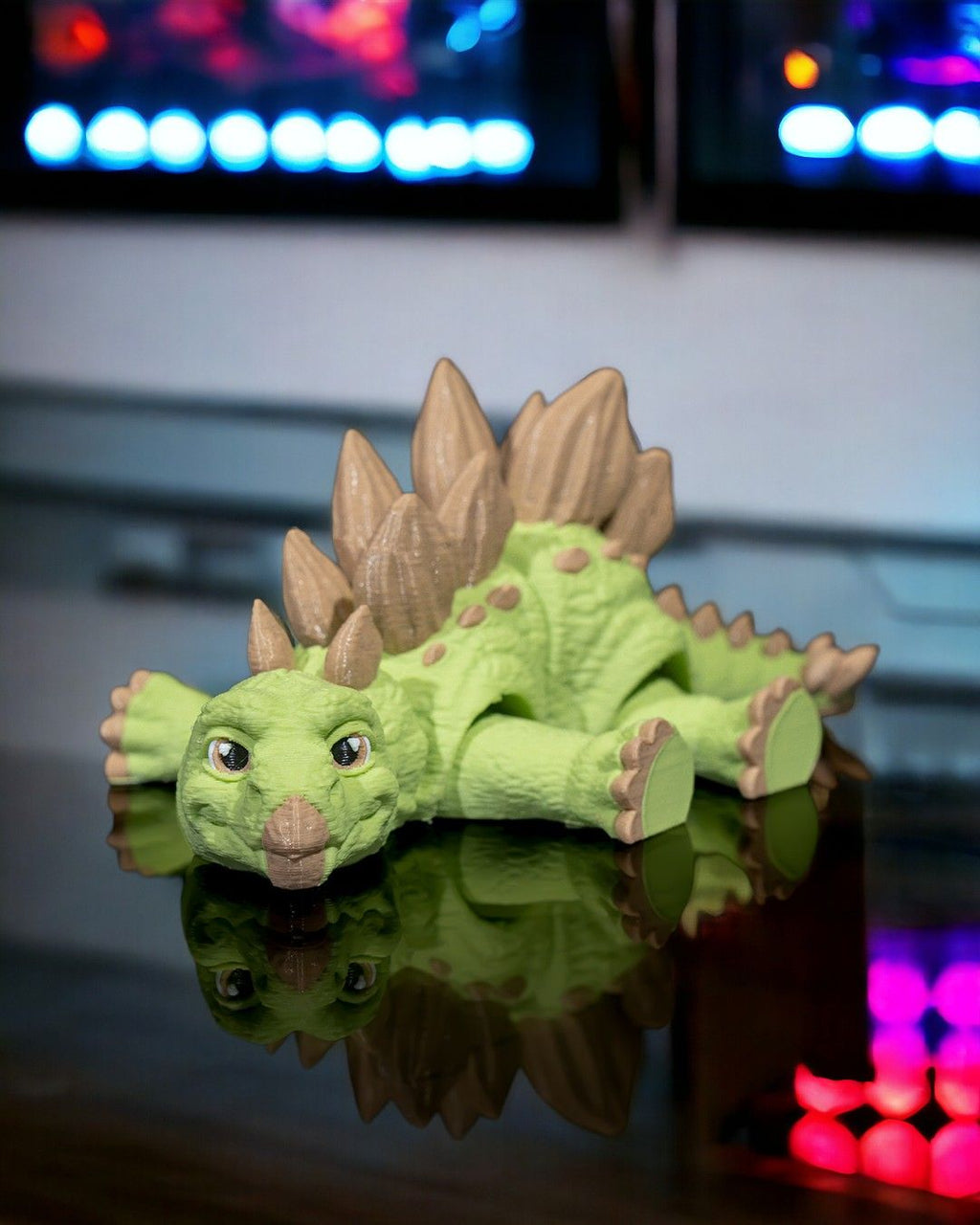 Articulated Stegosaurus – 3D Printed Display Figure