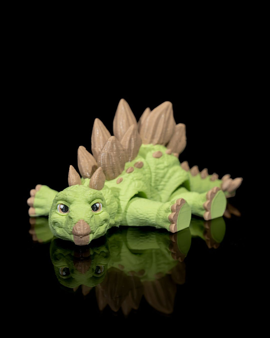 Articulated Stegosaurus – 3D Printed Display Figure