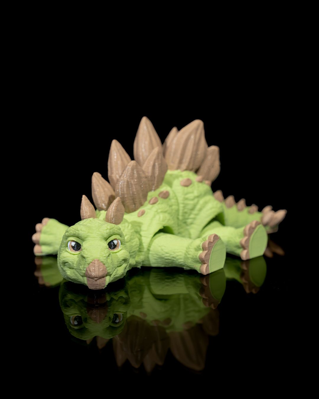 Articulated Stegosaurus – 3D Printed Display Figure