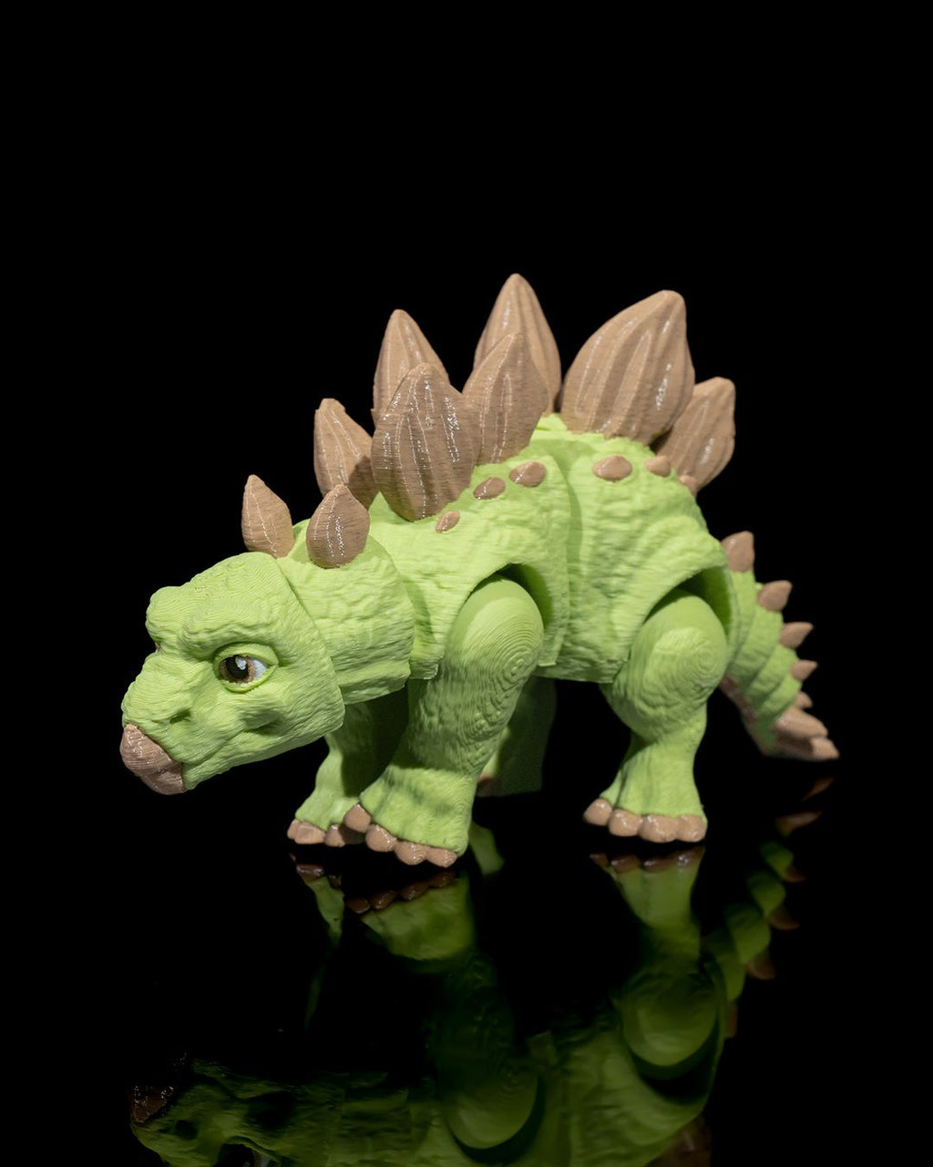 Articulated Stegosaurus – 3D Printed Display Figure