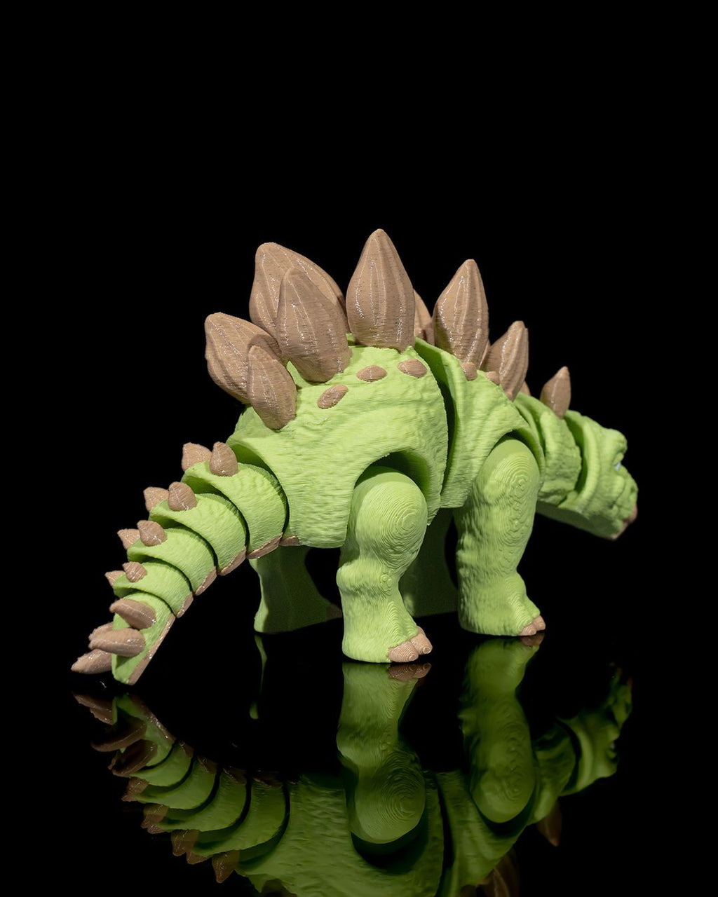 Articulated Stegosaurus – 3D Printed Display Figure