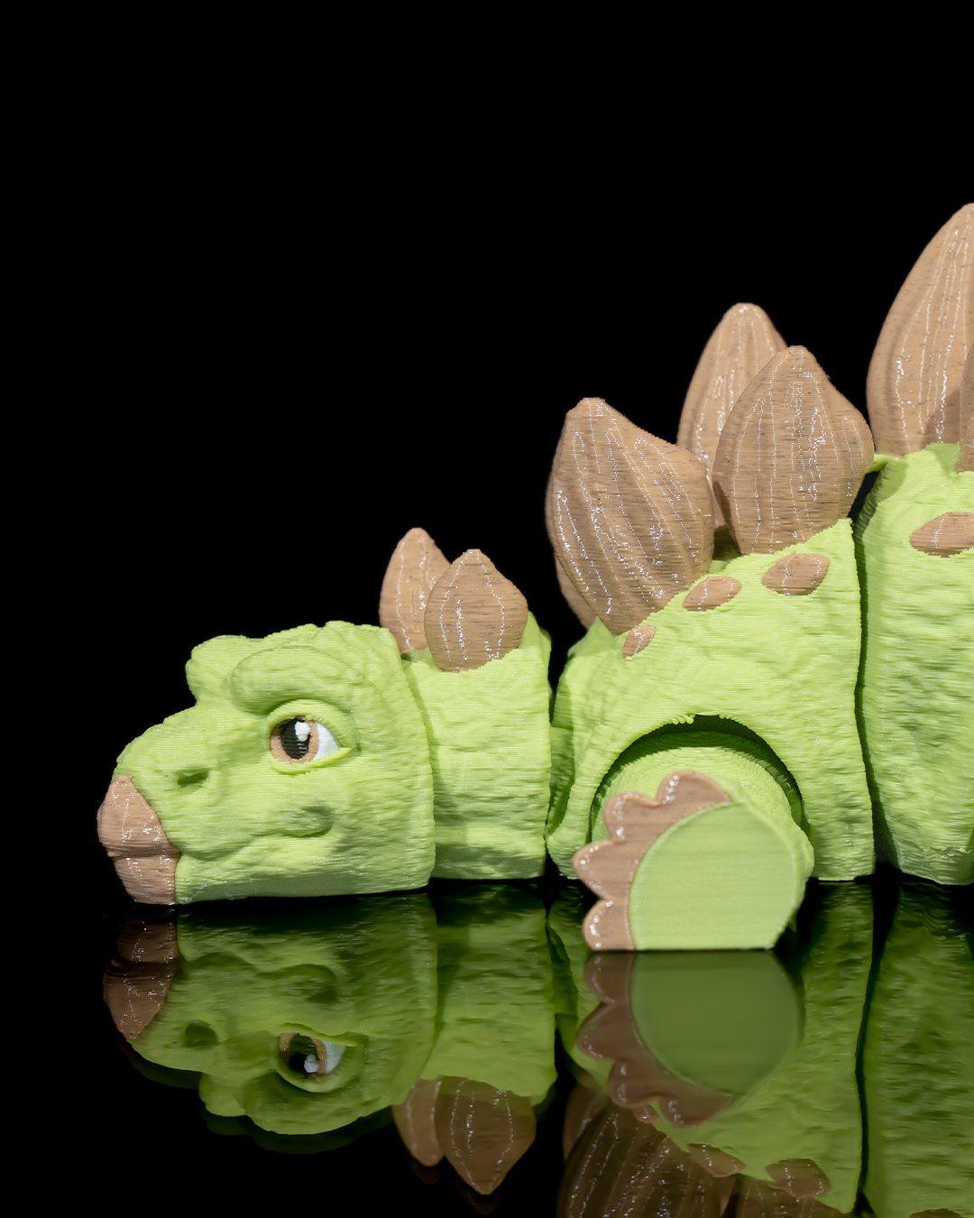 Articulated Stegosaurus – 3D Printed Display Figure
