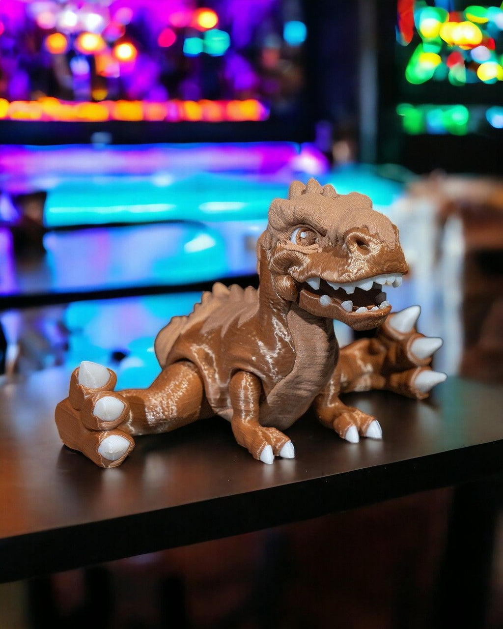 Articulated T-Rex – 3D Printed Display Figure