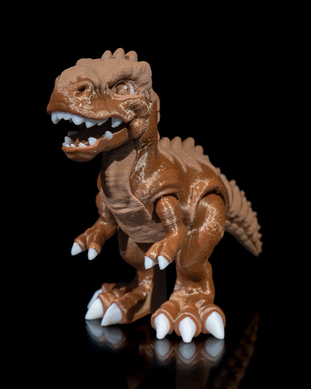 Articulated T-Rex – 3D Printed Display Figure