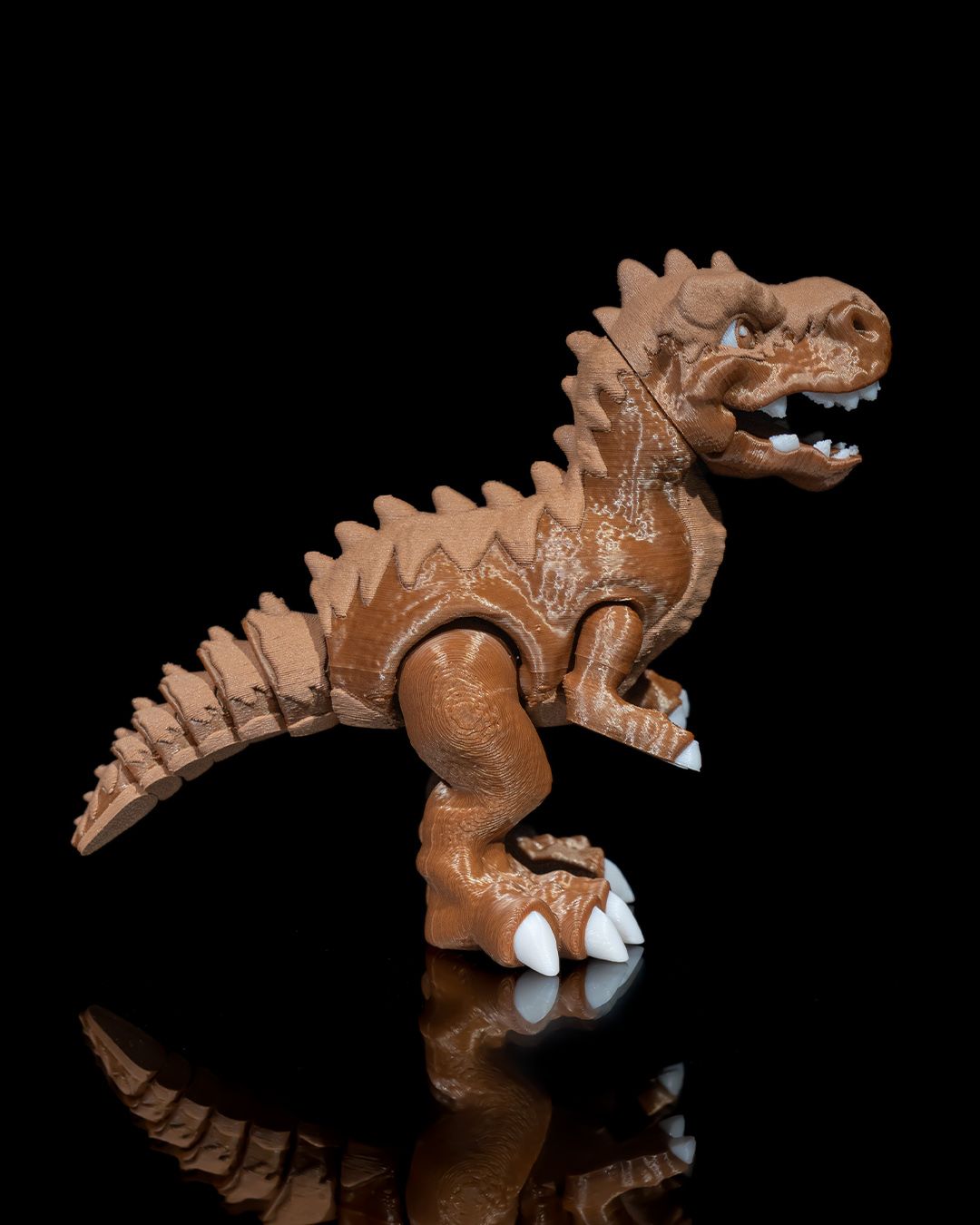 Articulated T-Rex – 3D Printed Display Figure