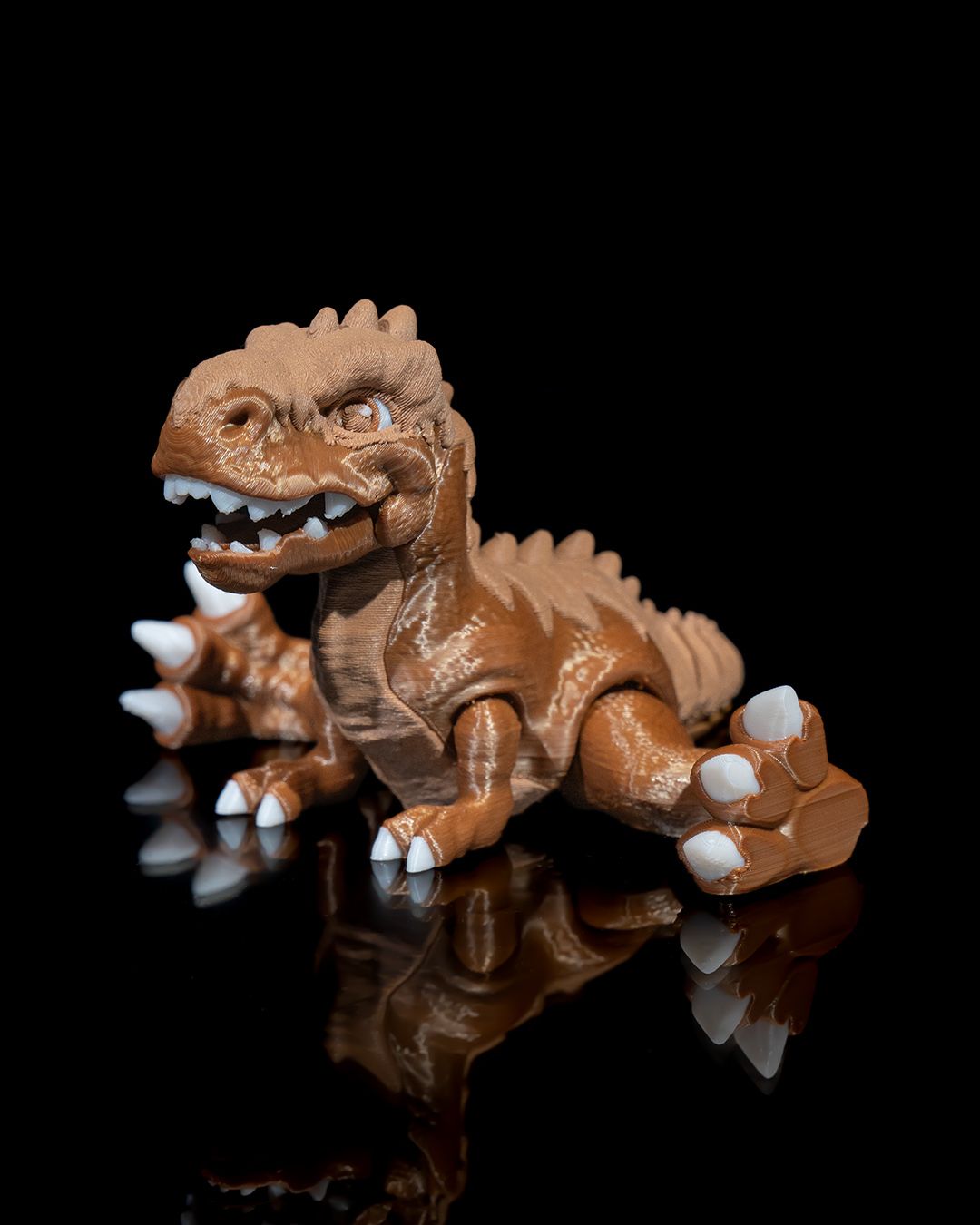 Articulated T-Rex – 3D Printed Display Figure