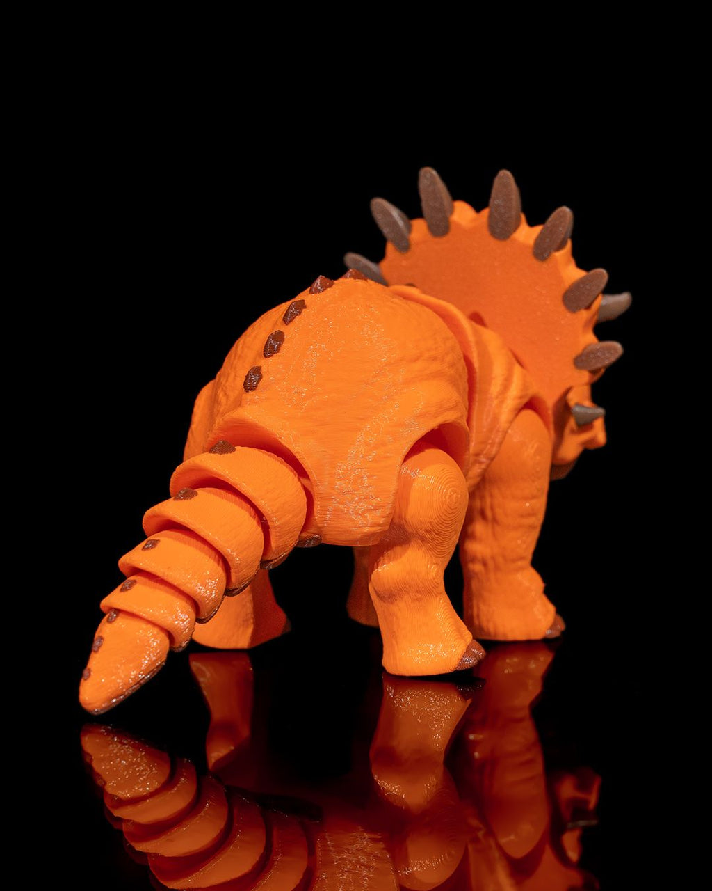 Articulated Triceratops – 3D Printed Display Figure