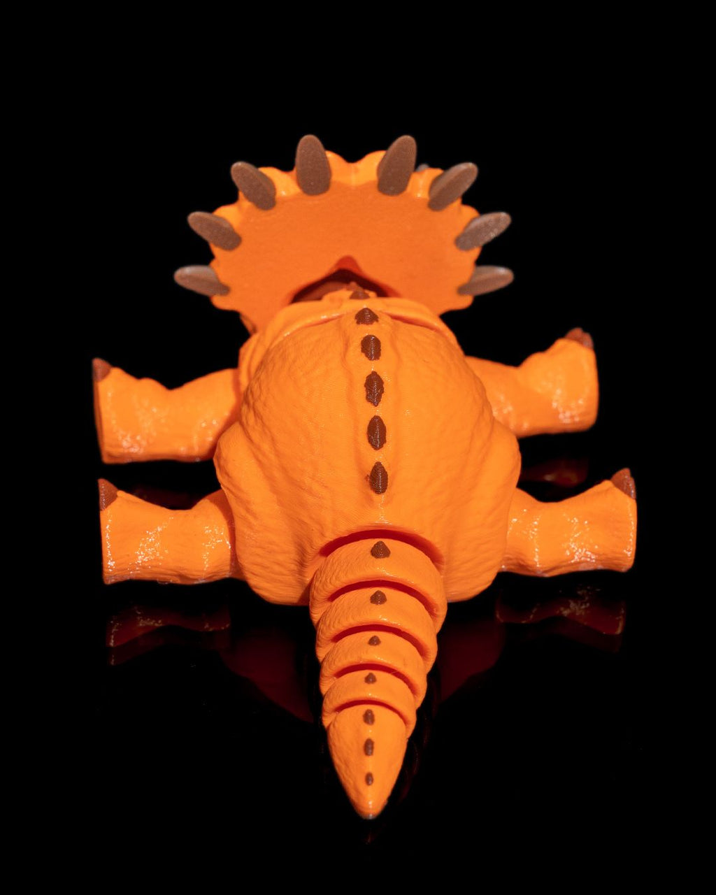 Articulated Triceratops – 3D Printed Display Figure