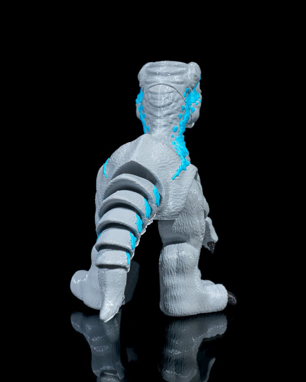 Articulated Velociraptor – 3D Printed Display Figure