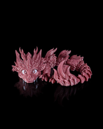 Baby Dragon – Articulated 3D Printed Display Figure