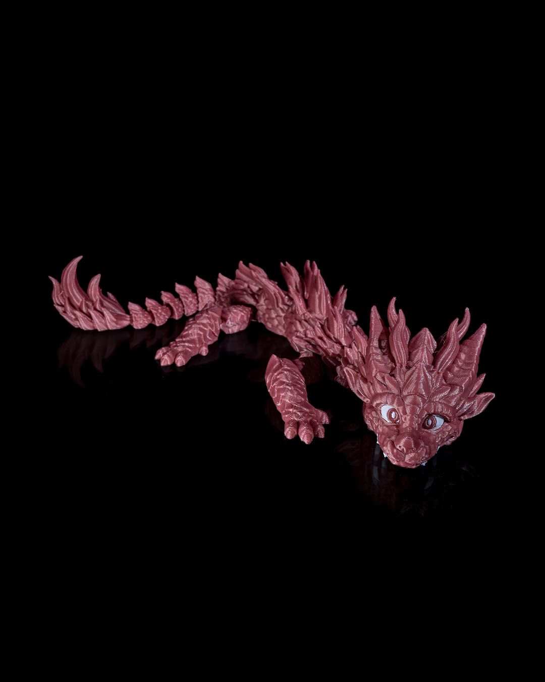 Baby Dragon – Articulated 3D Printed Display Figure