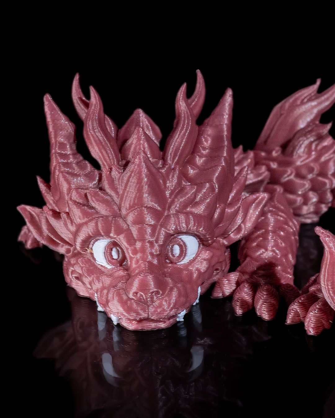 Baby Dragon – Articulated 3D Printed Display Figure