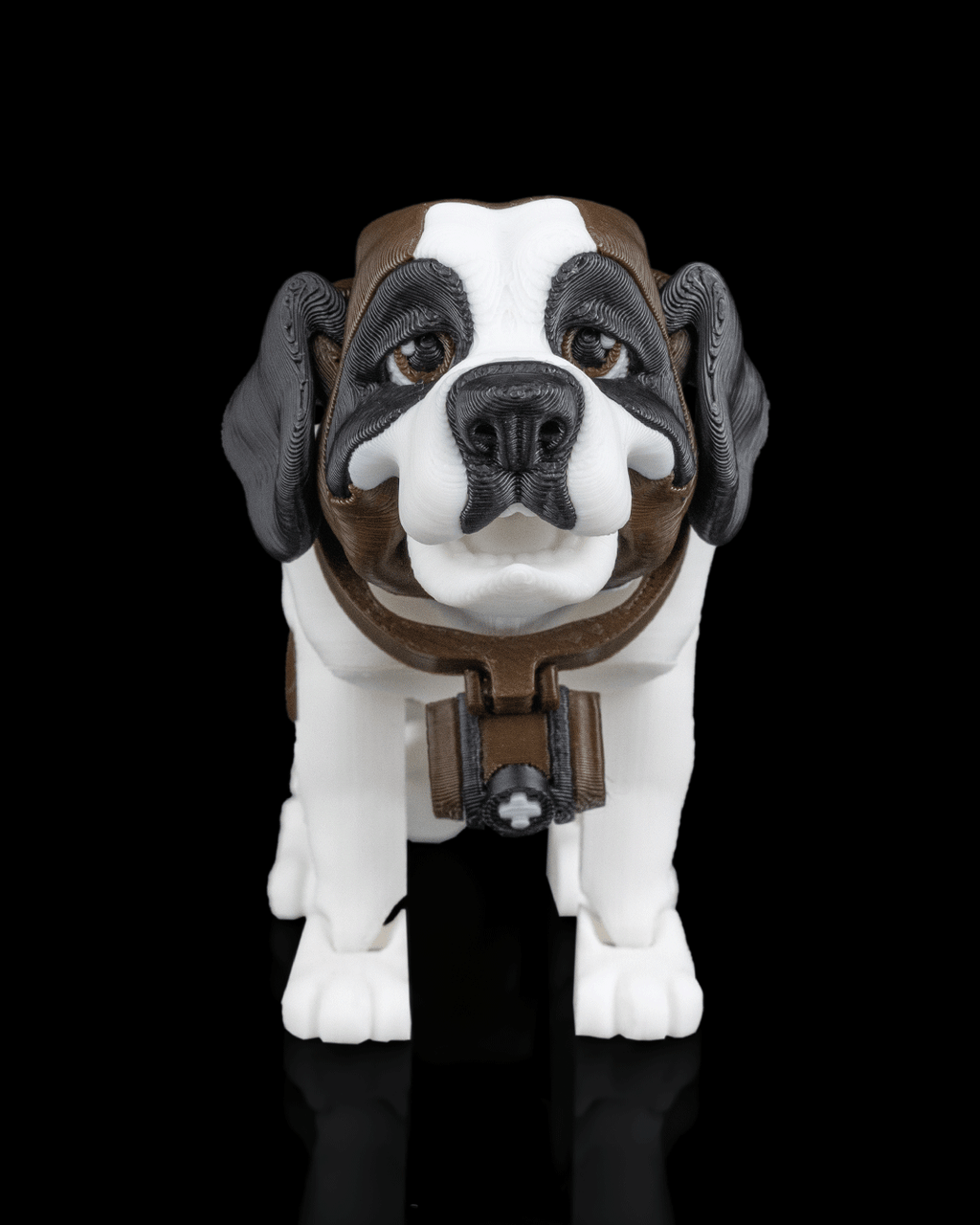 Bernie the St. Bernard – Articulated 3D Printed Display Figure