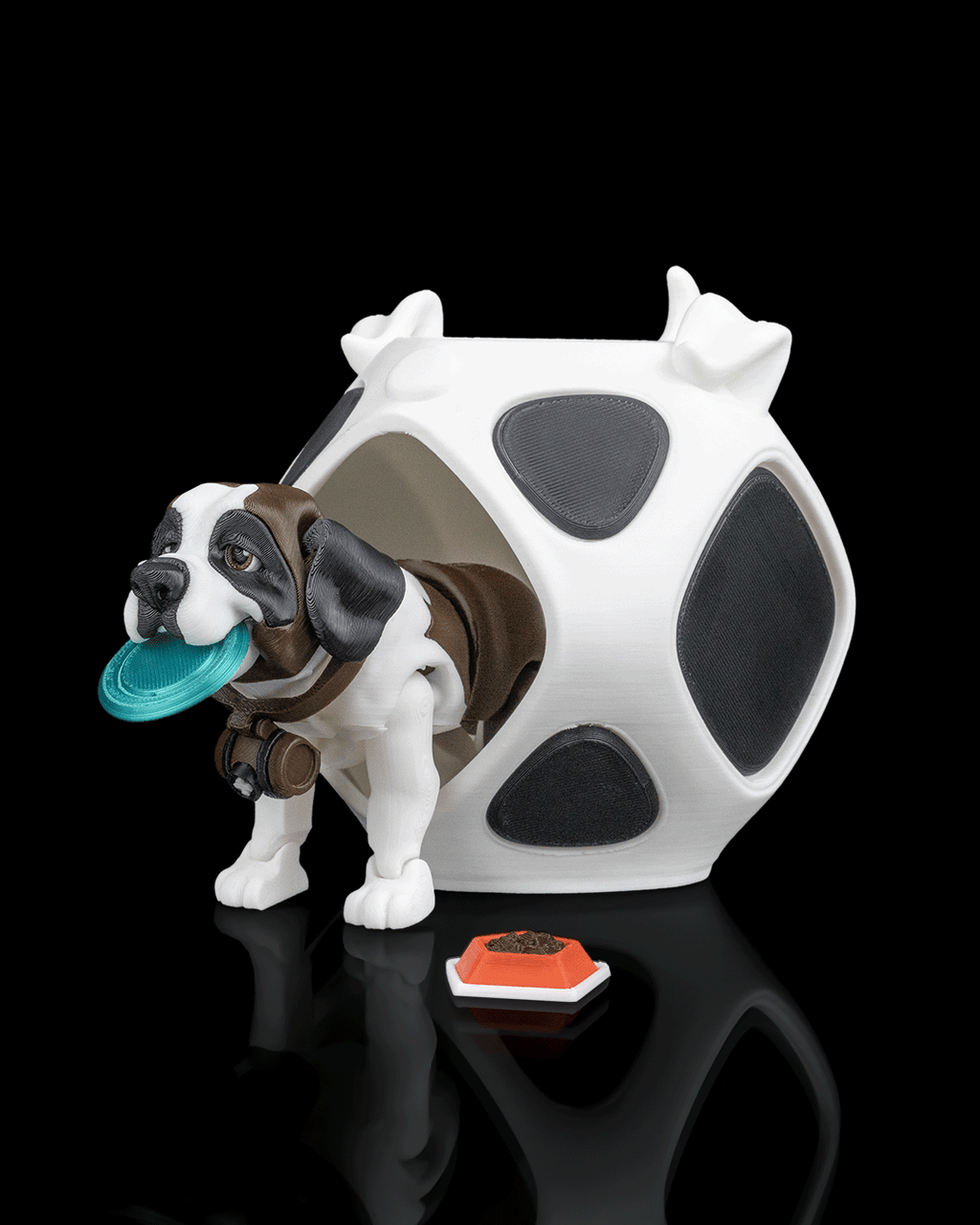 Bernie the St. Bernard – Articulated 3D Printed Display Figure