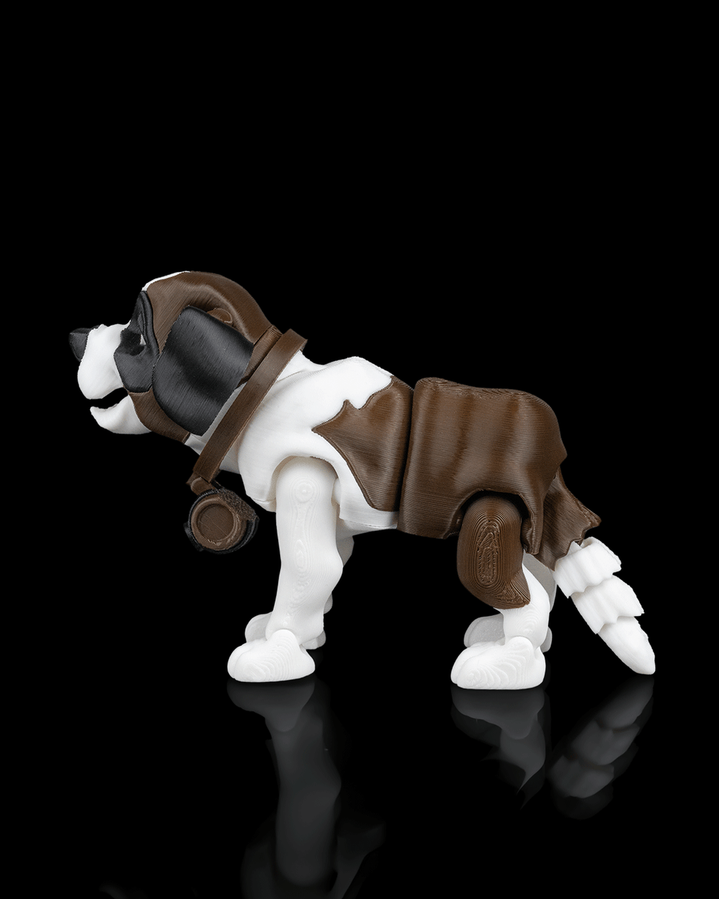Bernie the St. Bernard – Articulated 3D Printed Display Figure