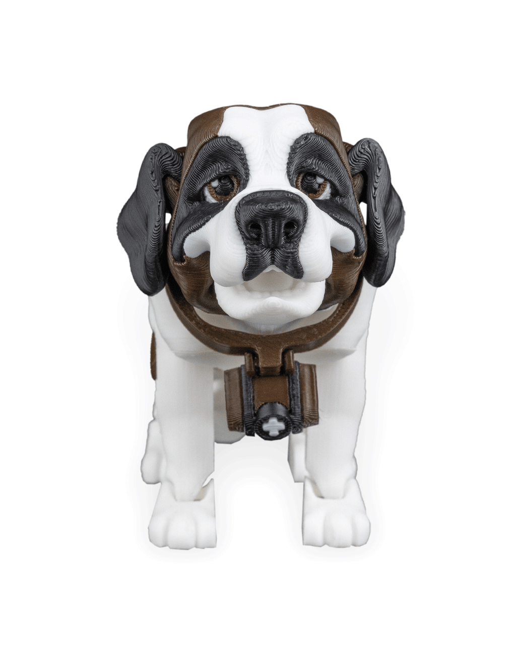 Bernie the St. Bernard – Articulated 3D Printed Display Figure