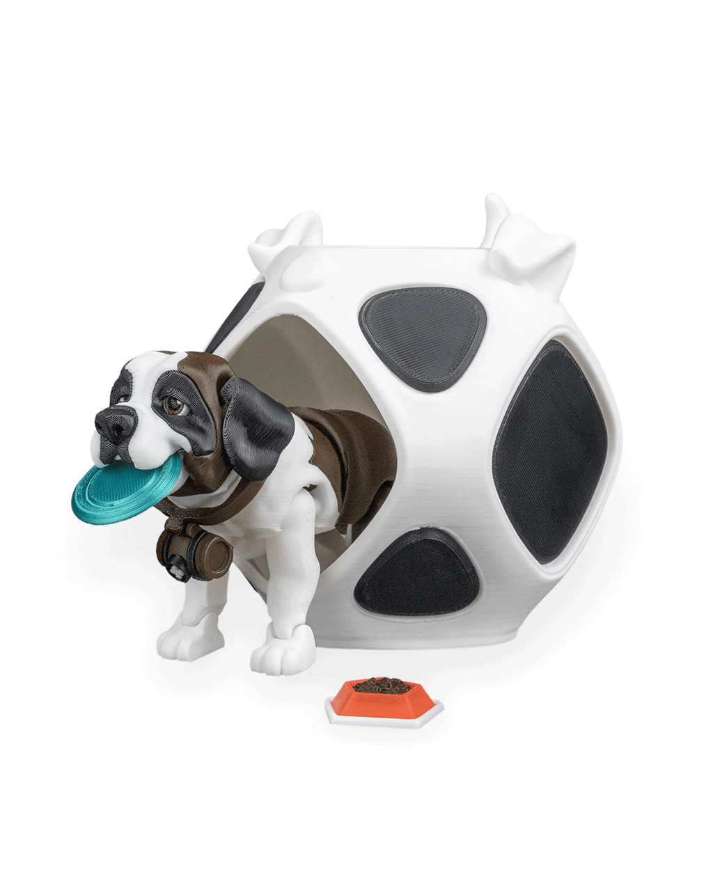 Bernie the St. Bernard – Articulated 3D Printed Display Figure