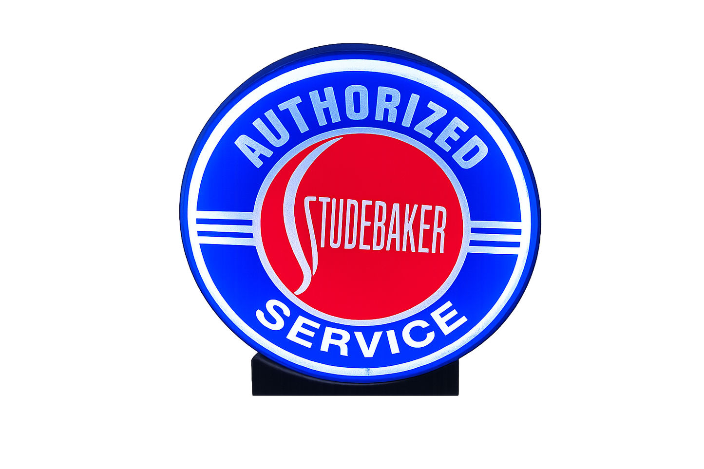 Lighted Vintage Inspired Studebaker Sign – Approx. 9" Wide – Vintage Style