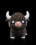 Chill Highland Cow 3D Printed Keychain