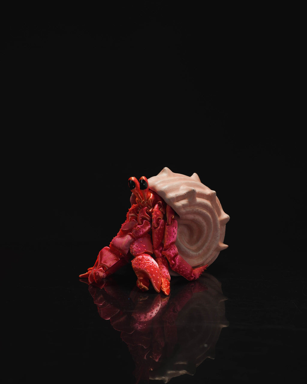 Hermes the Hermit Crab – Articulated 3D Printed Display Figure
