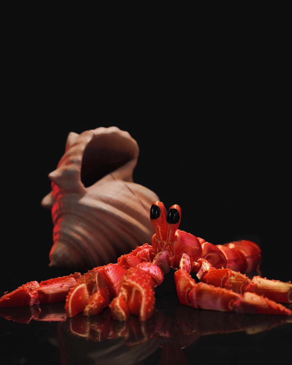 Hermes the Hermit Crab – Articulated 3D Printed Display Figure