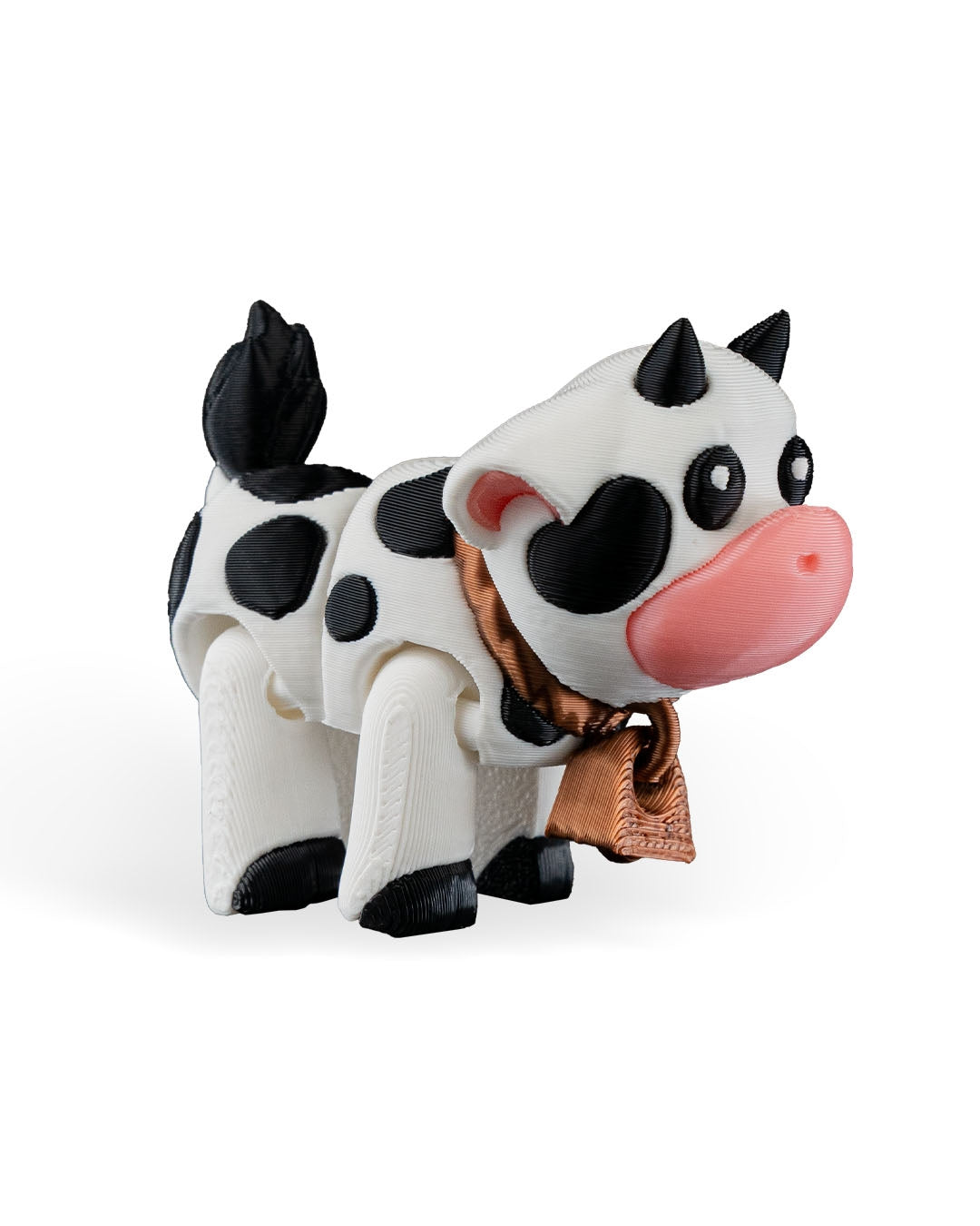 Daisy the Cow Keychain – 3D Printed Articulated Accessory