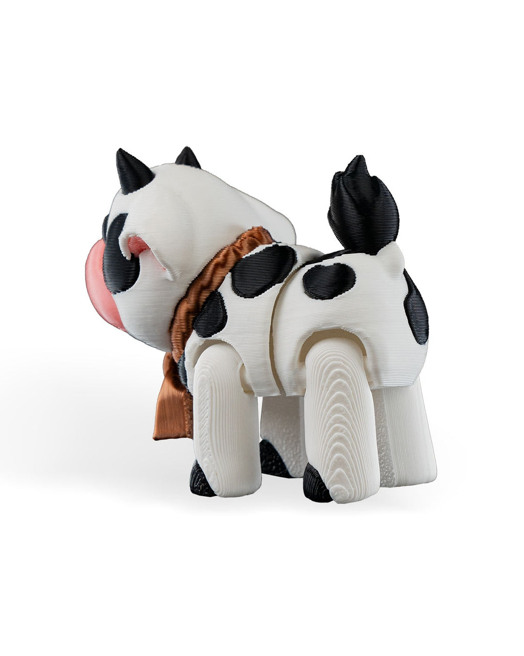 Daisy the Cow Keychain – 3D Printed Articulated Accessory