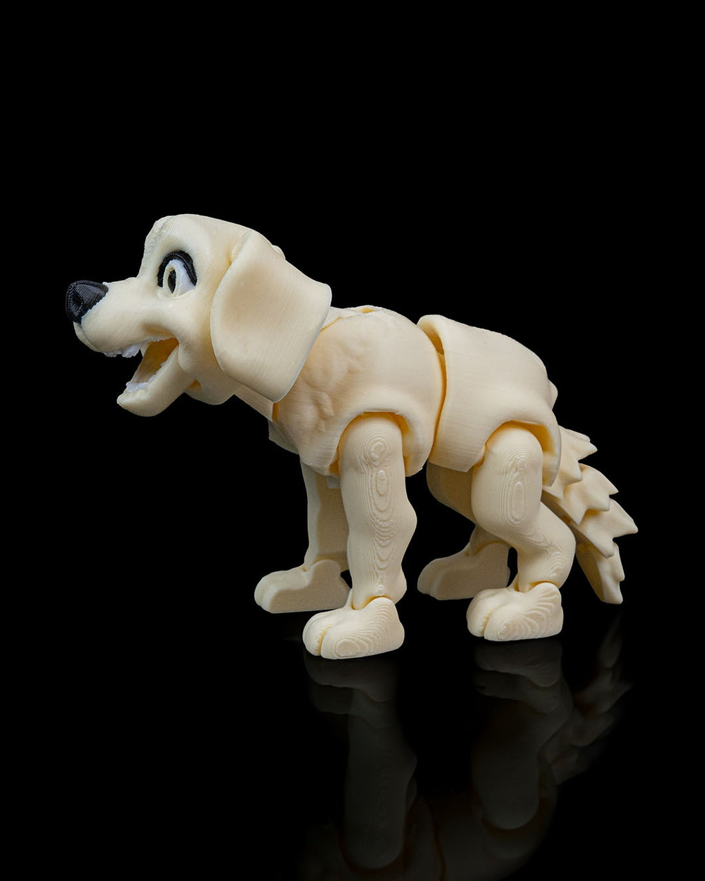 Darla the Labrador – Articulated 3D Printed Display Figure