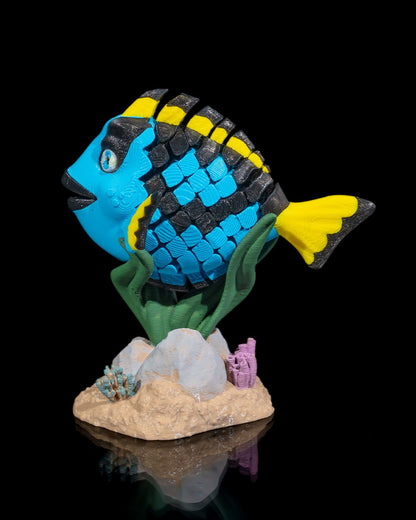 Dolores the Blue Tang – Articulated 3D Printed Display Figure