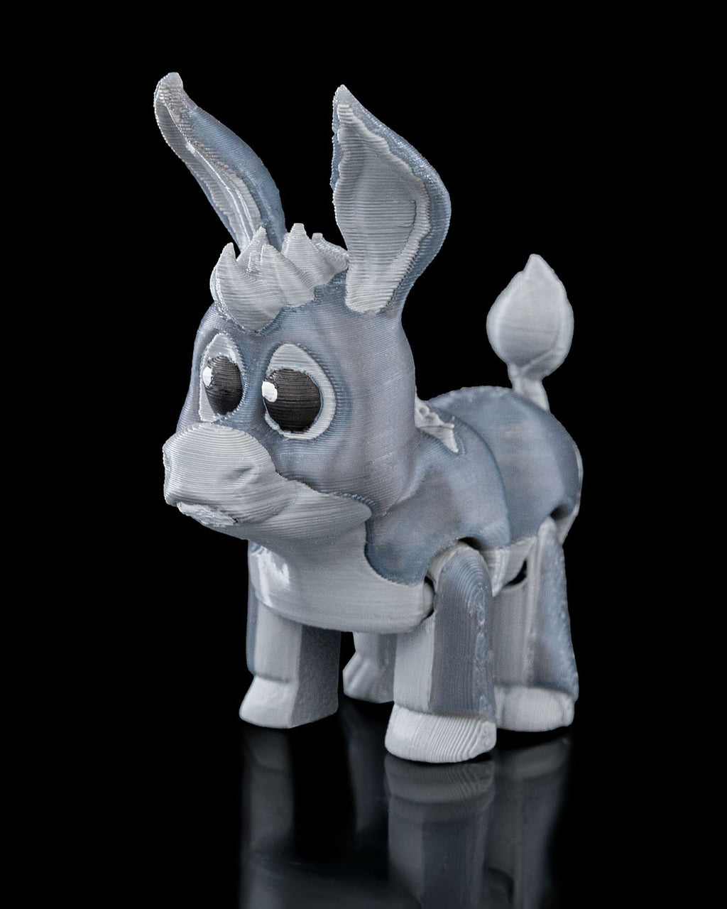 Donkey Keychain – 3D Printed Articulated Accessory