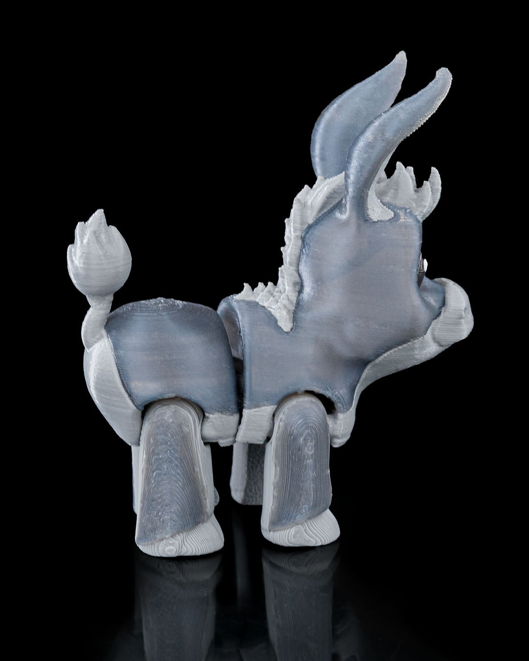 Donkey Keychain – 3D Printed Articulated Accessory