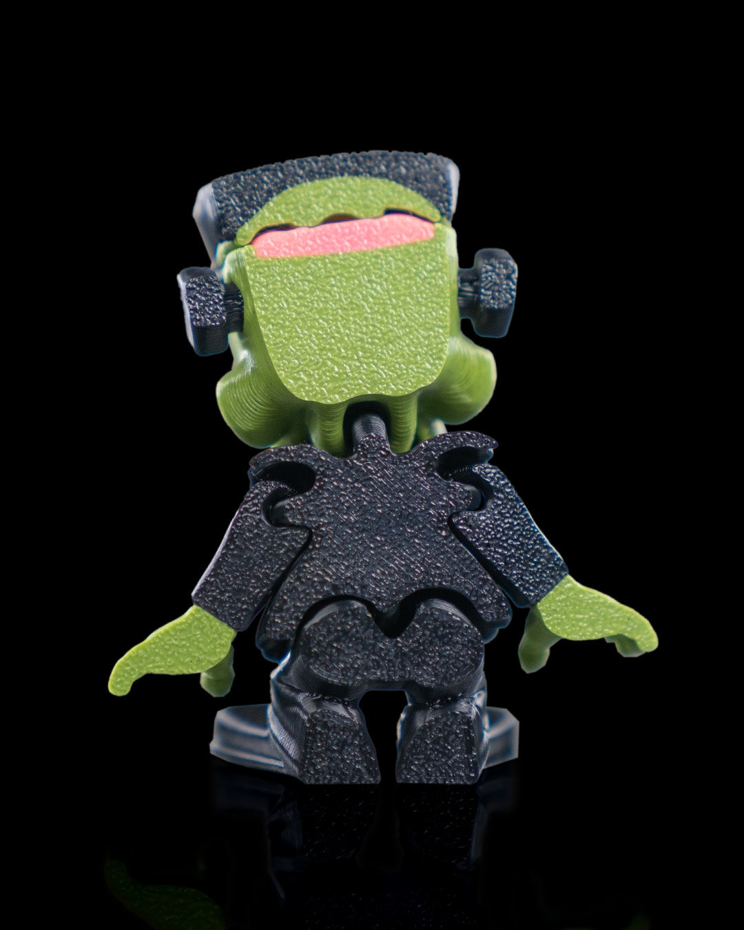 Fright Frankie 3D Printed Keychain