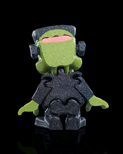 Fright Frankie 3D Printed Keychain