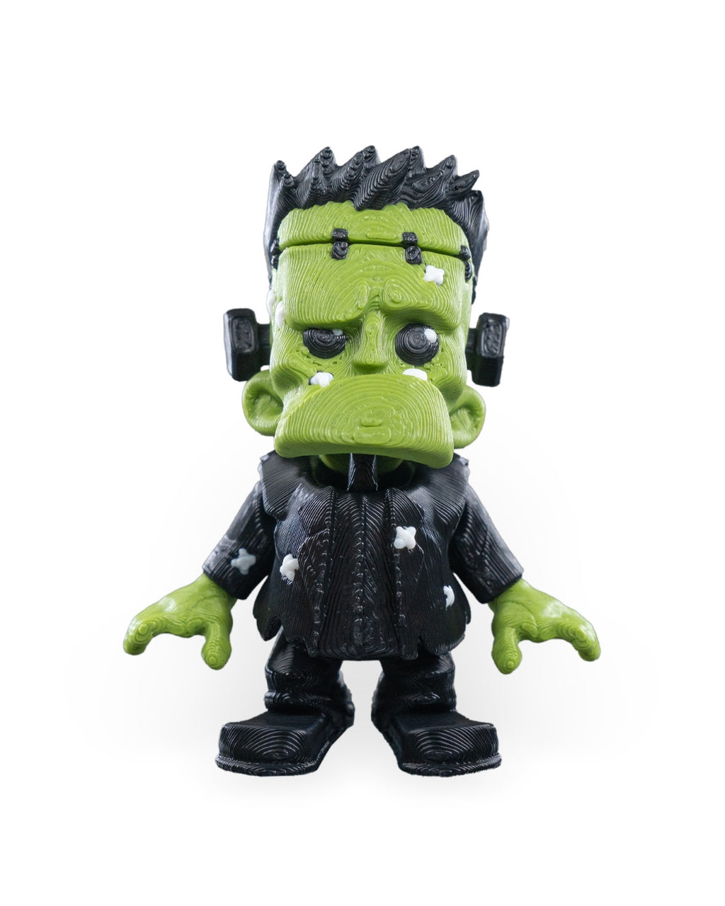 Fright Frankie 3D Printed Keychain